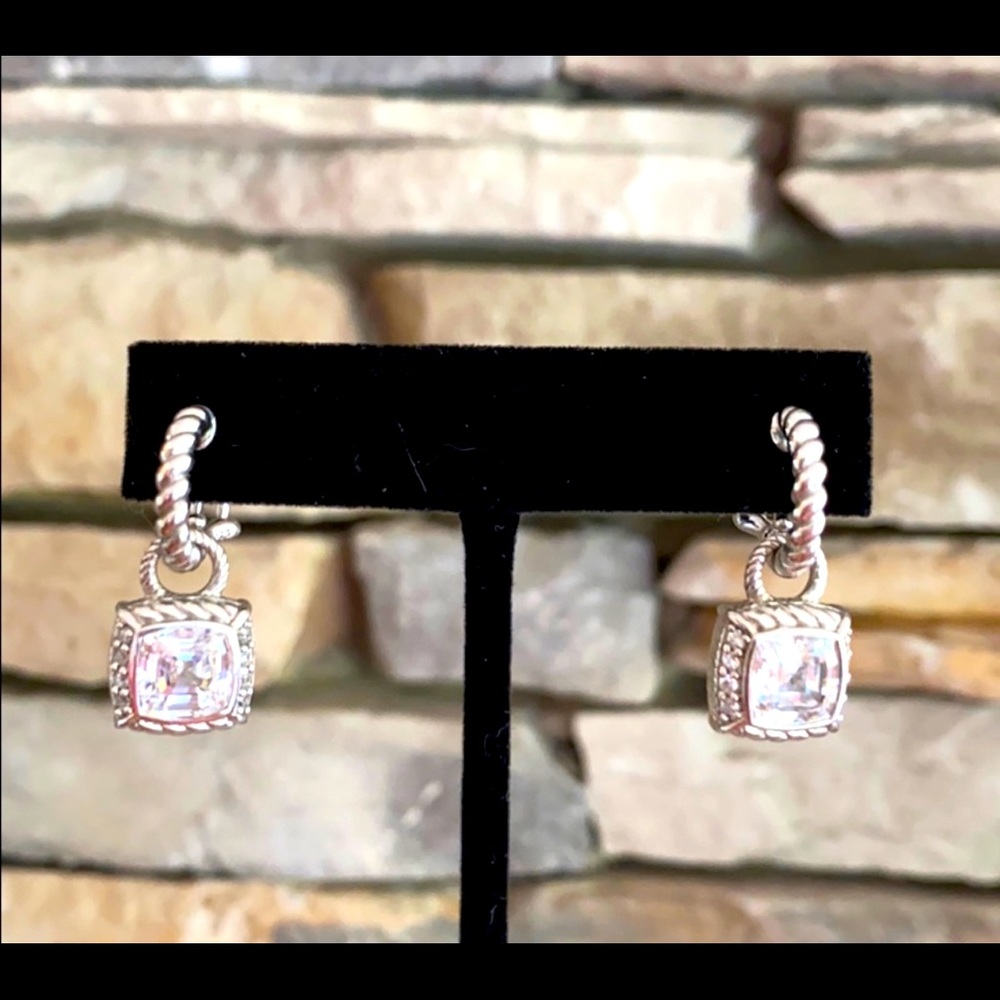 Judith Ripka SS earrings